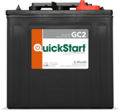 Batterie QuickStart pour voiturette de golf